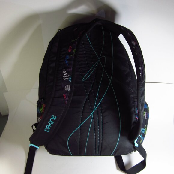 Dakine Womens School Backpack Black Padded GUC - Picture 4 of 11
